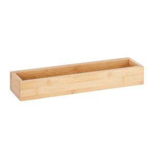Honey Can Do Natural Bamboo Box Wall Shelf